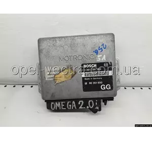 Блок управления двигателем ЭБУ, ЕБУ Opel OMEGA A 2.0